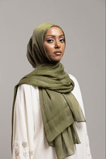 Charger l'image dans la visionneuse de galerie, Organza Hijab | Green