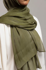 Charger l'image dans la visionneuse de galerie, Organza Hijab | Green