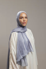 Load image into Gallery viewer, Organza Hijab | Carolina Blue
