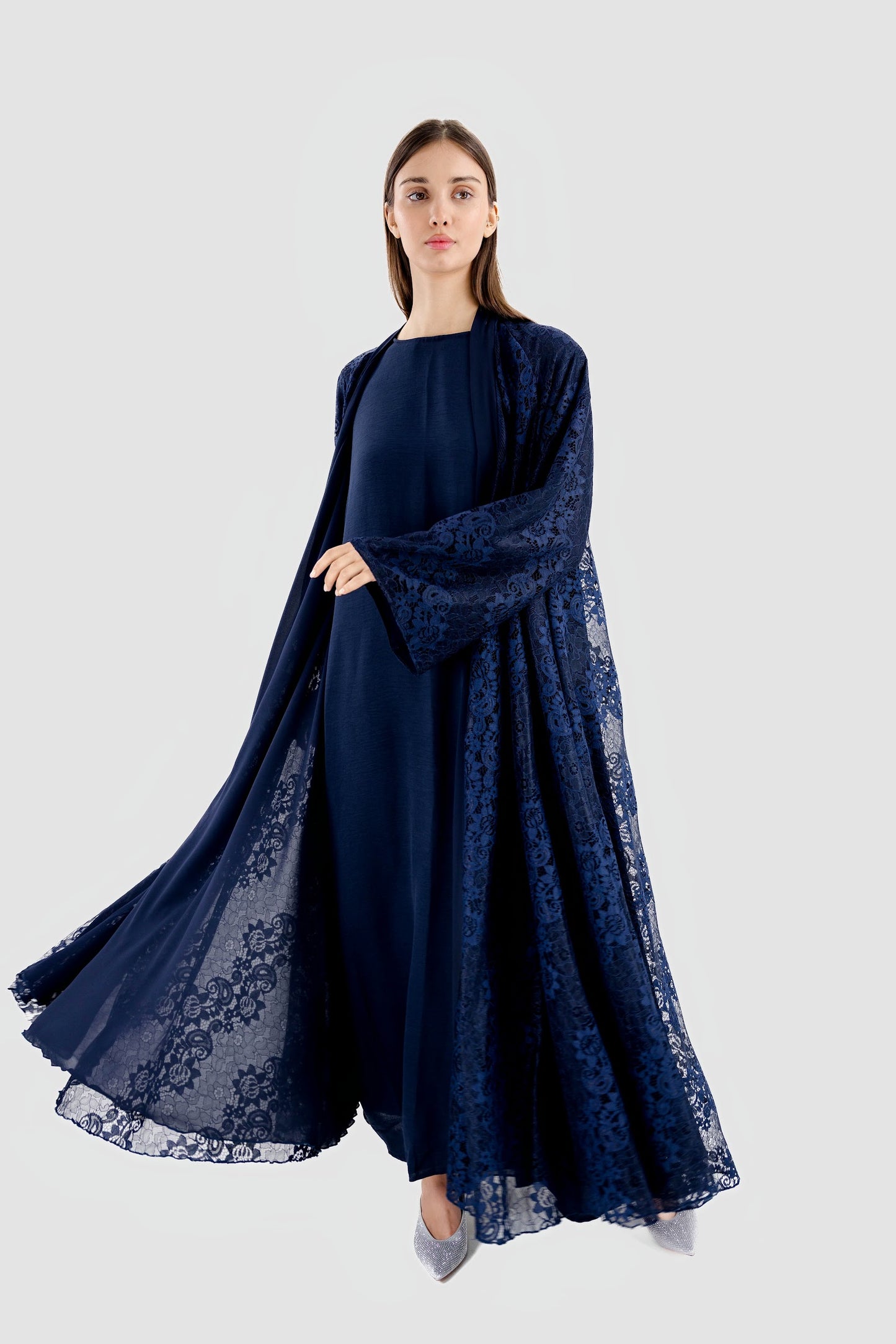 Majeste Abaya | Navy Blue