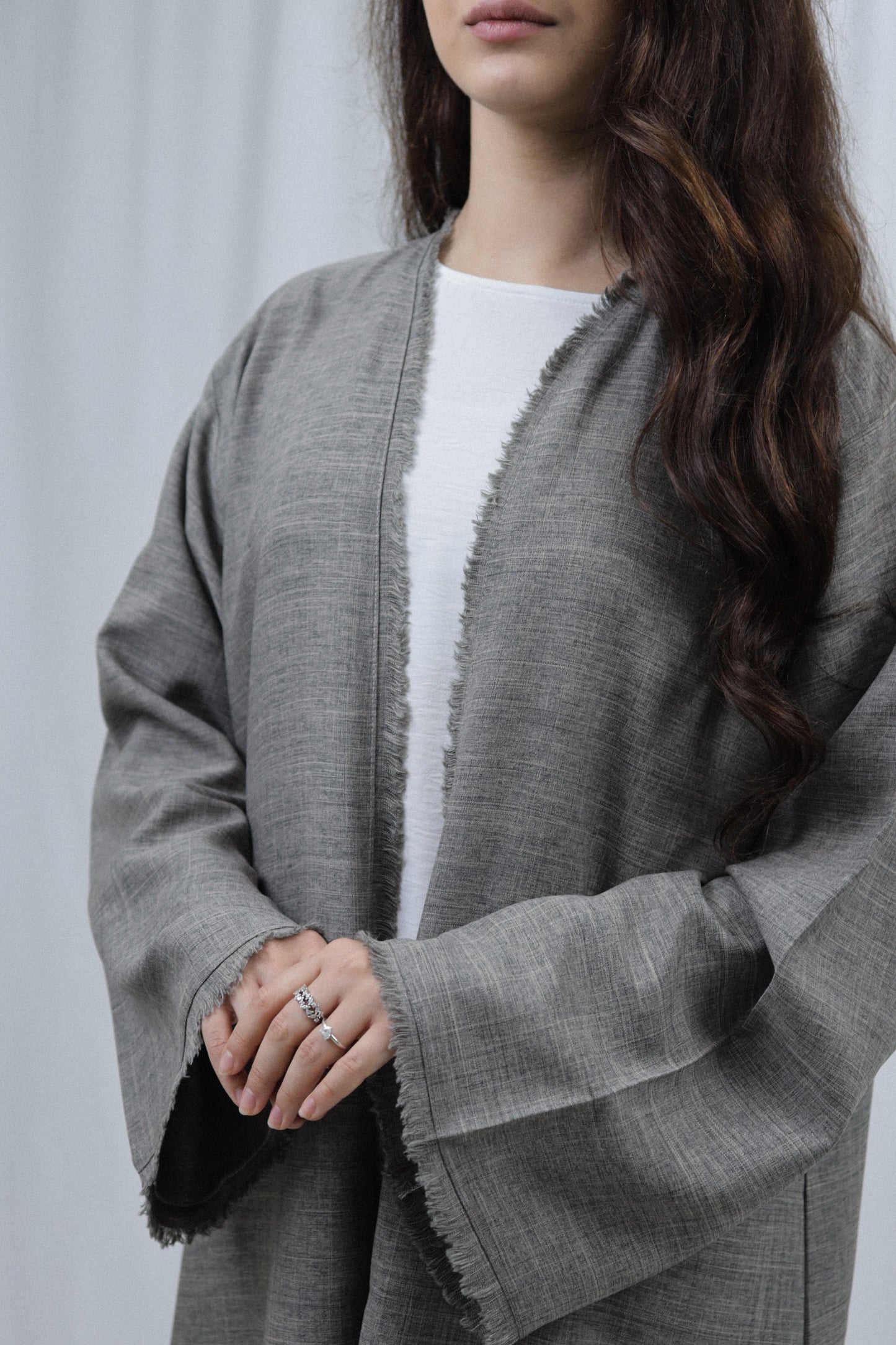 Linen Kimono - Breige