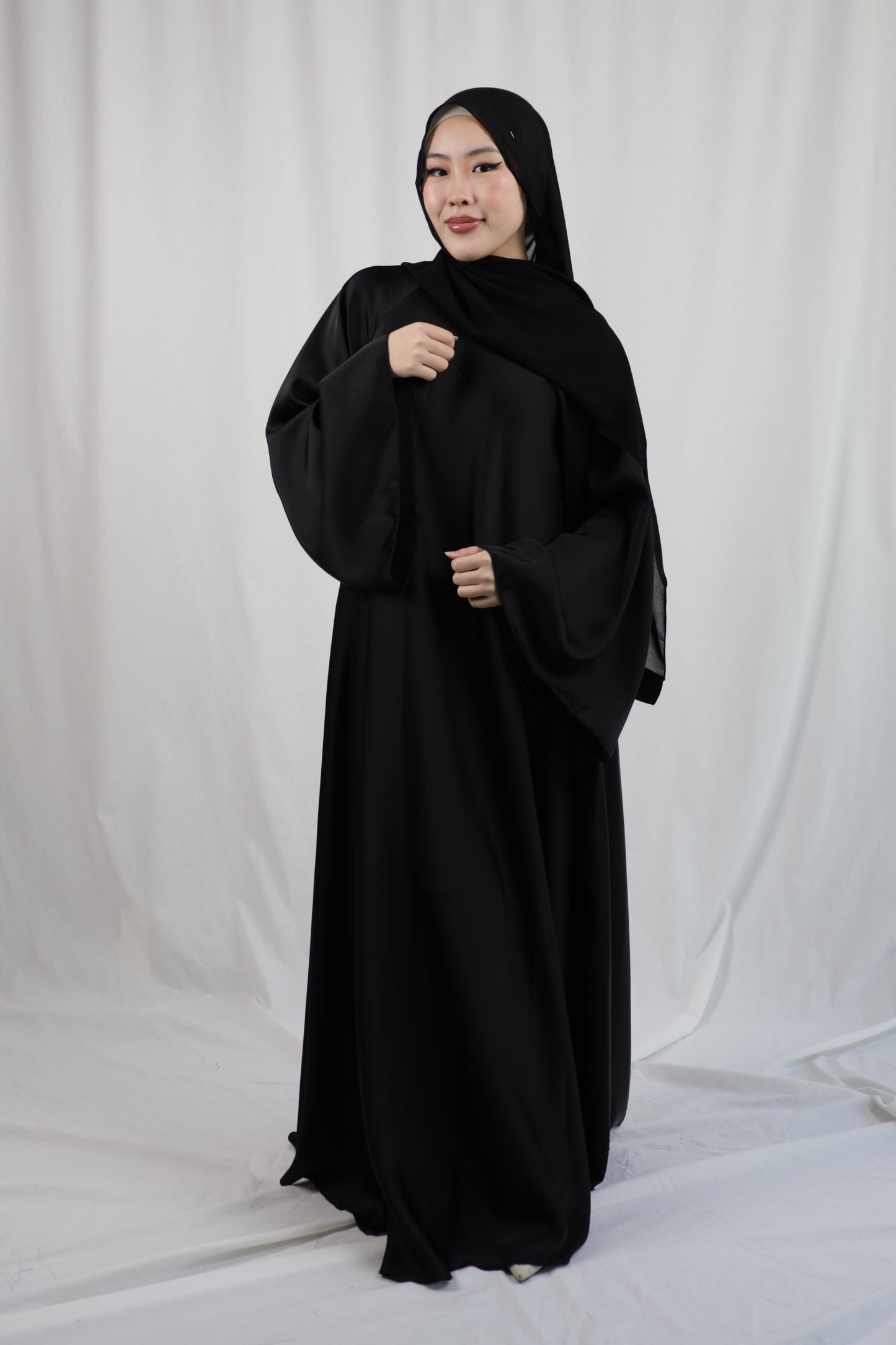 Premium Satin - Black