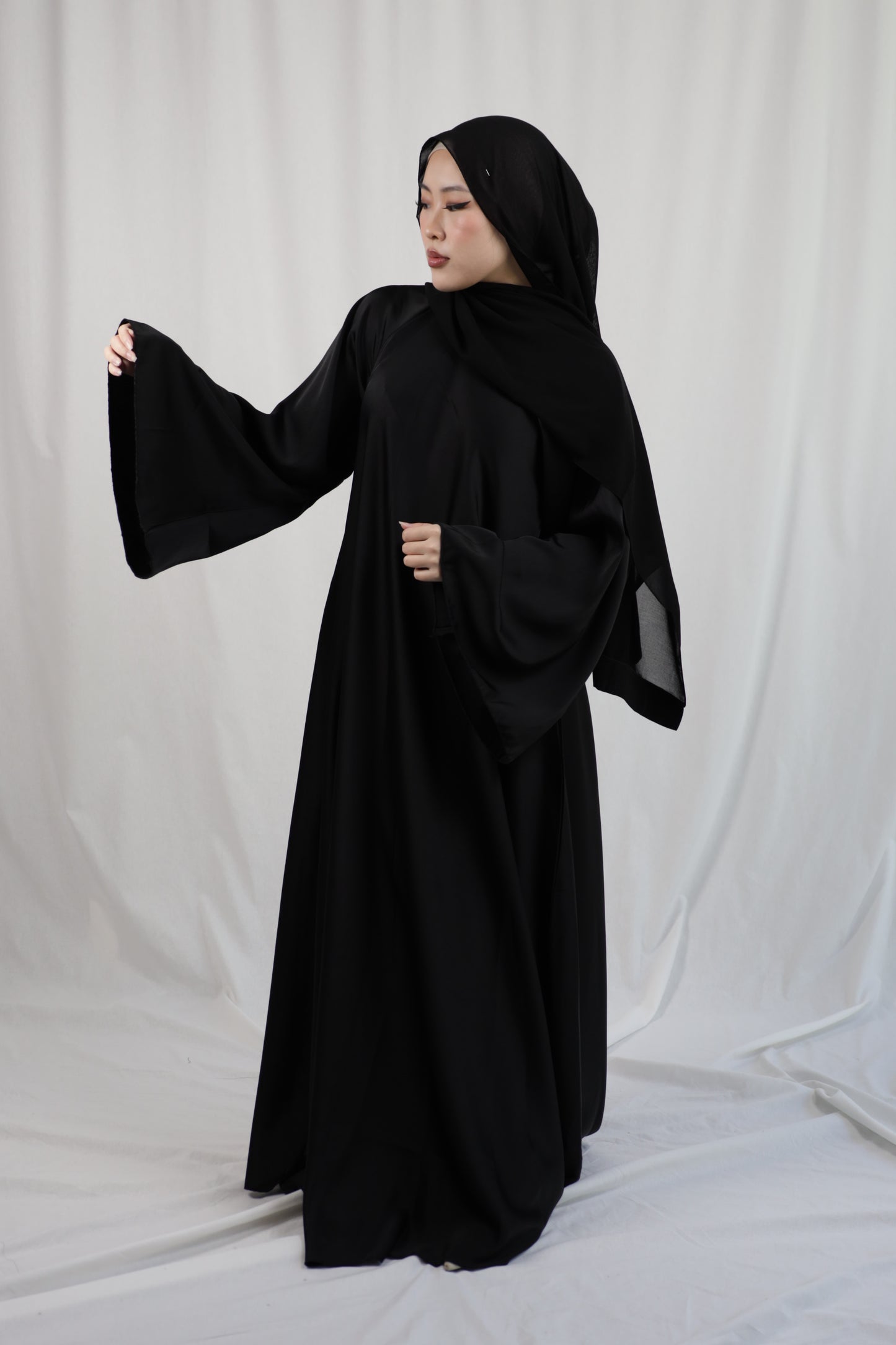Premium Satin - Black