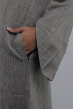 Load image into Gallery viewer, Linen Pocket Abaya | Breige