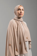 Load image into Gallery viewer, Premium Jersey Handmade Diamond 1 | Champagne Beige