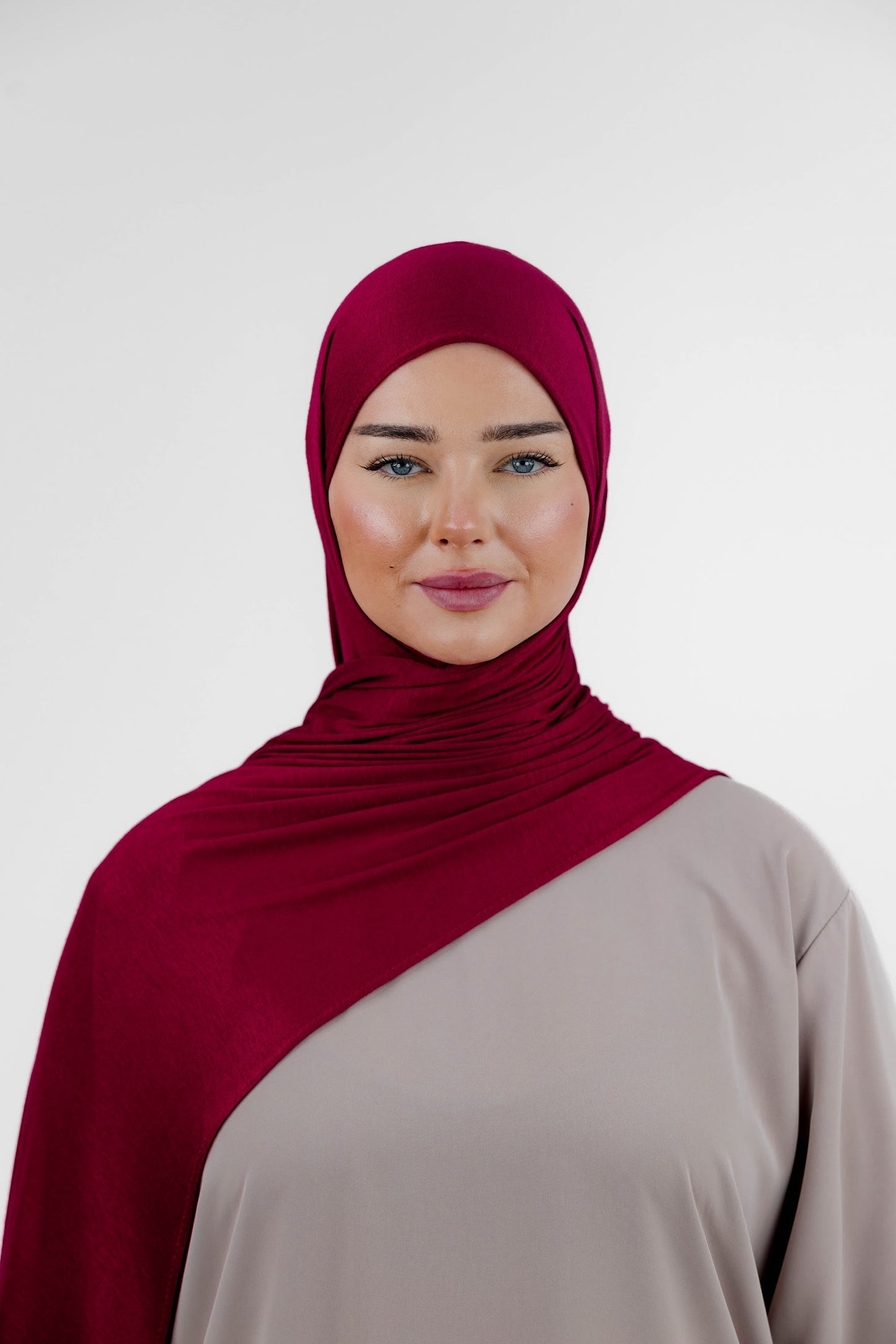 BAMBOO JERSEY- BURGUNDY