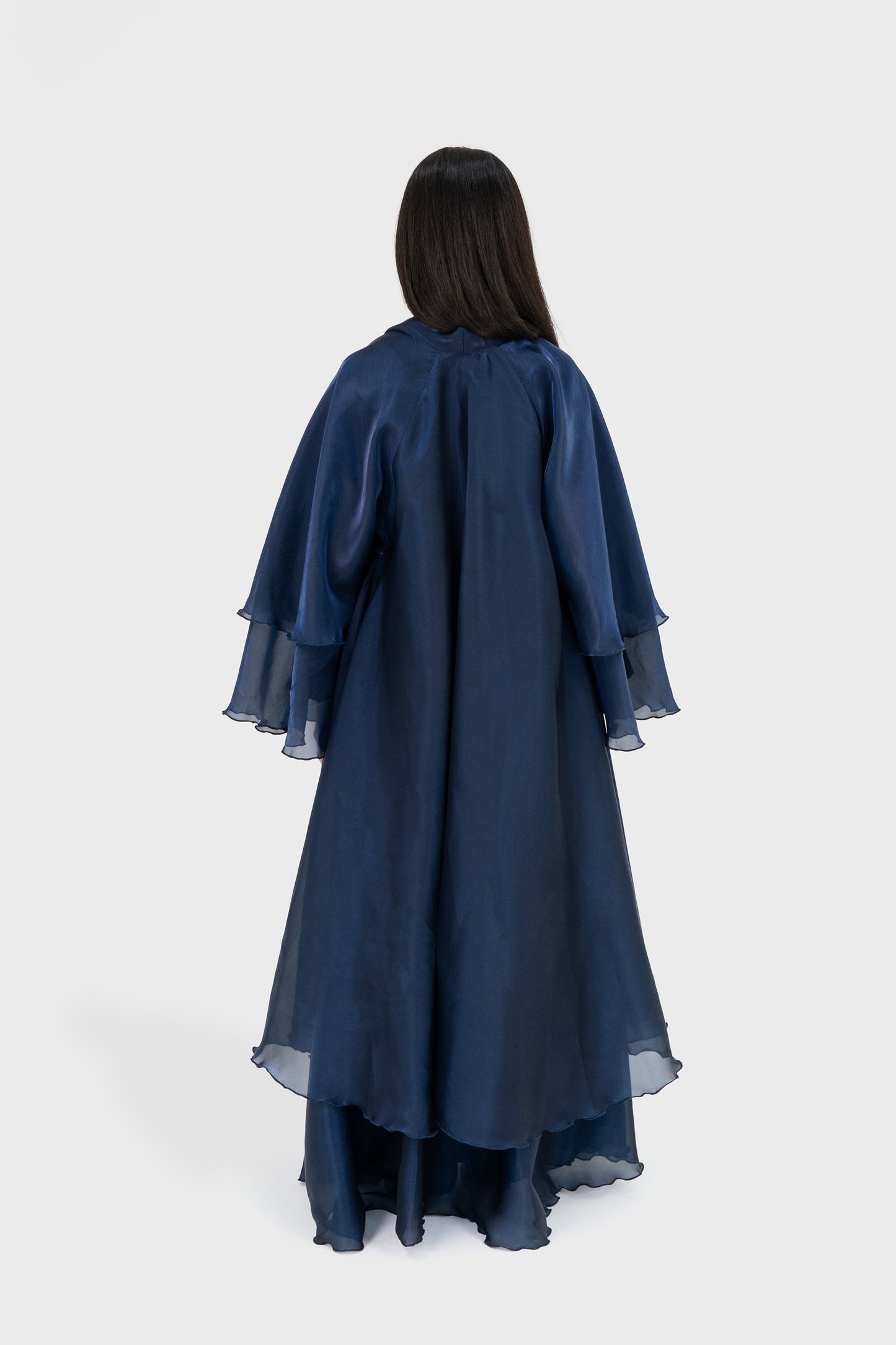DREAMY ABAYA -NAVY BLOOM