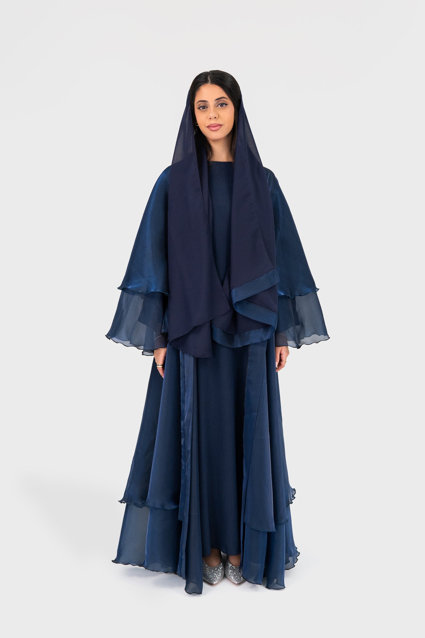 DREAMY ABAYA -NAVY BLOOM