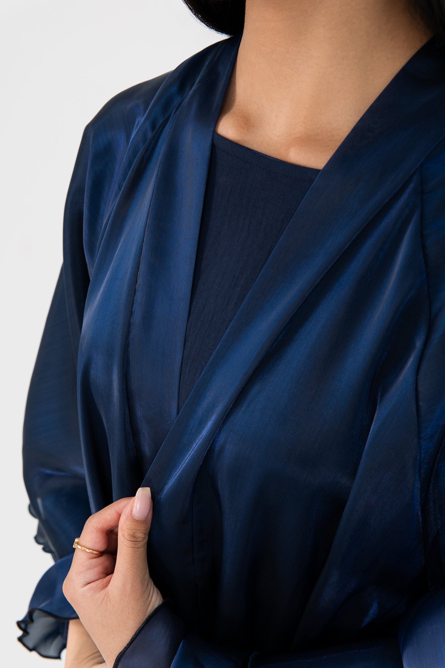 DREAMY ABAYA -NAVY BLOOM