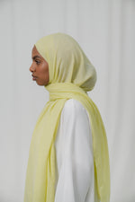 Load image into Gallery viewer, Sada Hijab | Light Yellow