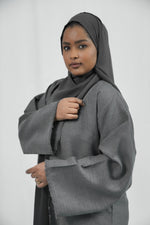 Load image into Gallery viewer, Linen Kimono | Grey