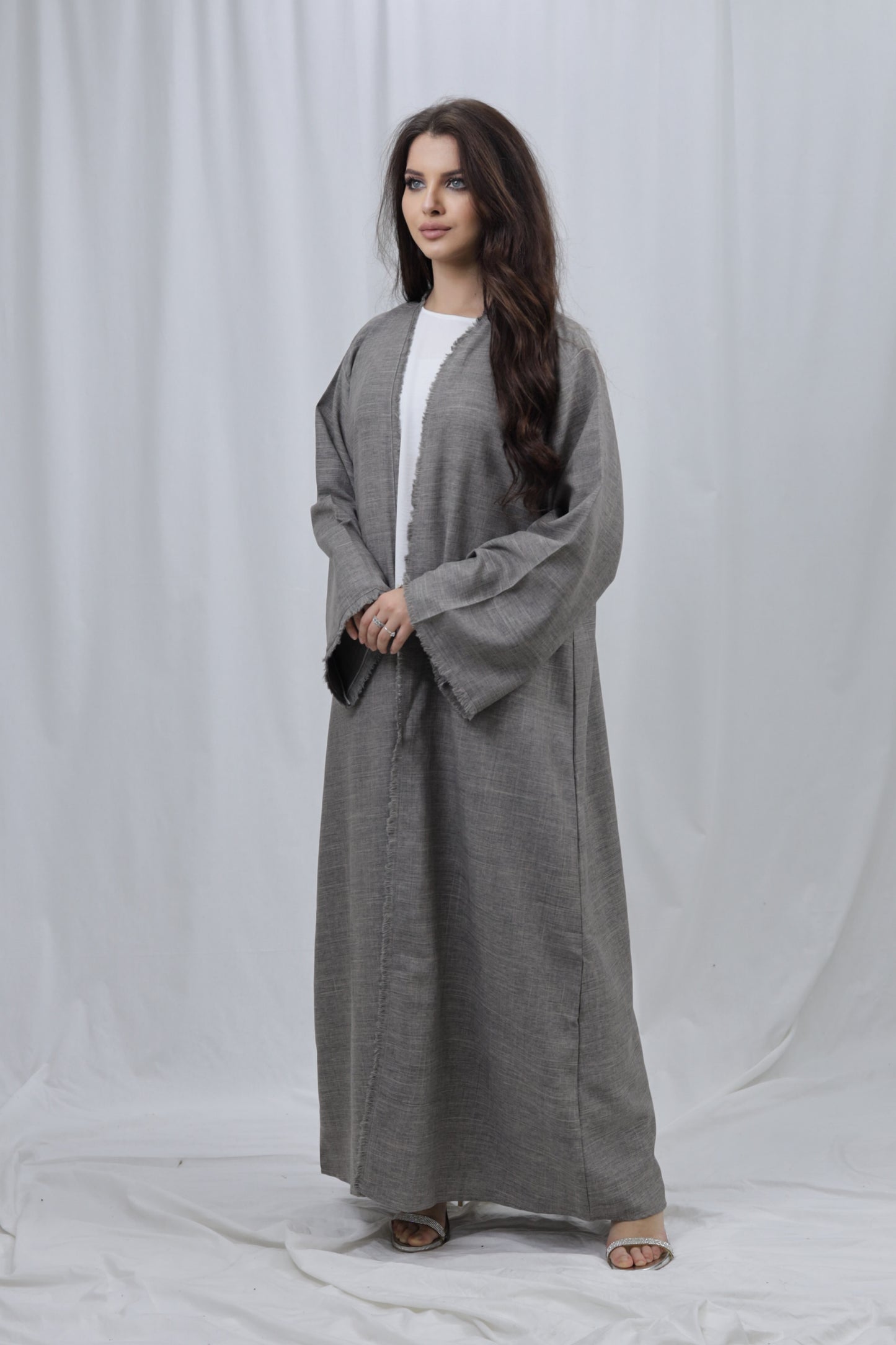 Linen Kimono - Breige