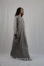 Load image into Gallery viewer, Linen Pocket Abaya | Breige
