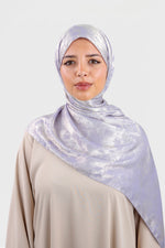 Load image into Gallery viewer, Luxury Hijab | Silver Lila