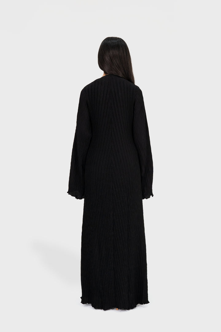 Plisseekleid | SCHWARZ
