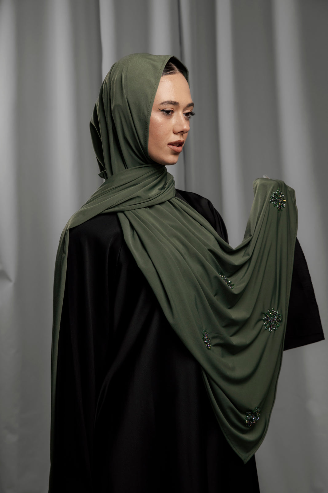 Premium Jersey Diamond - Emerald Green