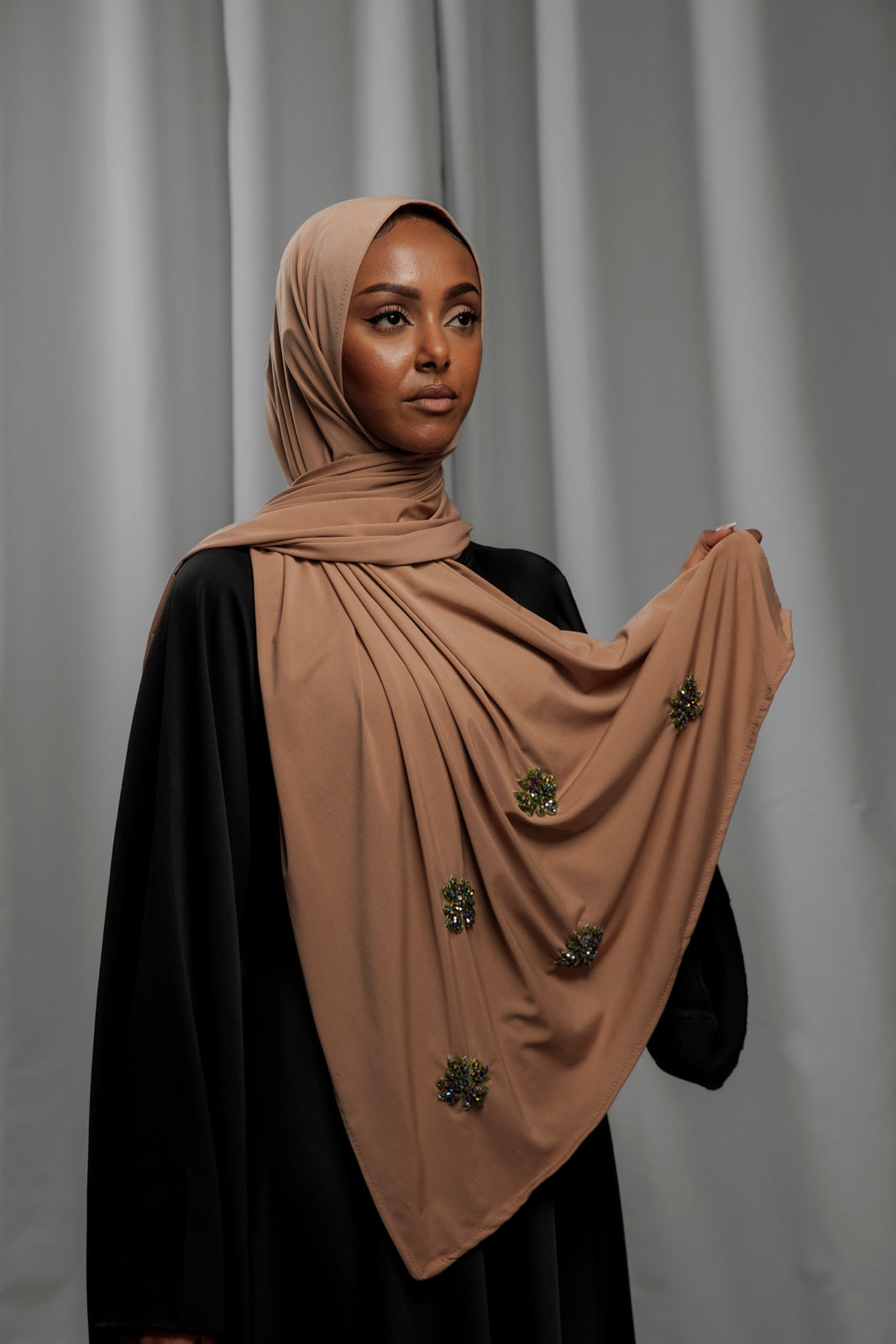 Premium Jersey Diamond - Caramel Diamond