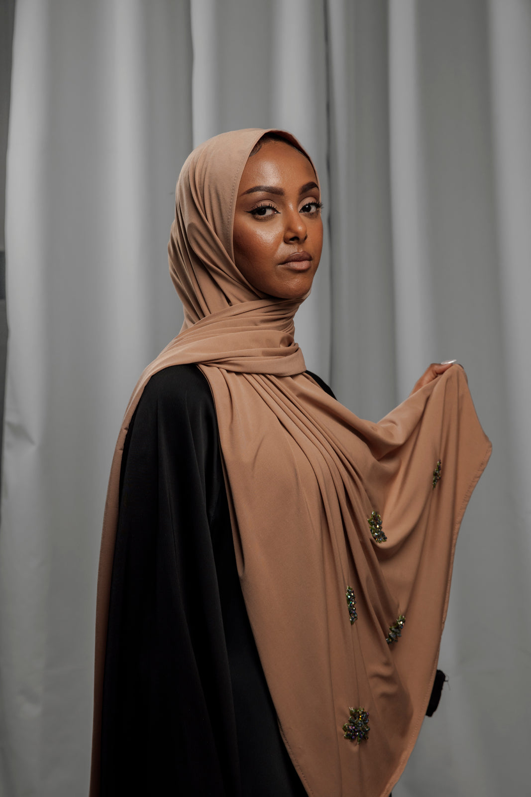 Premium Jersey Diamond - Caramel Diamond