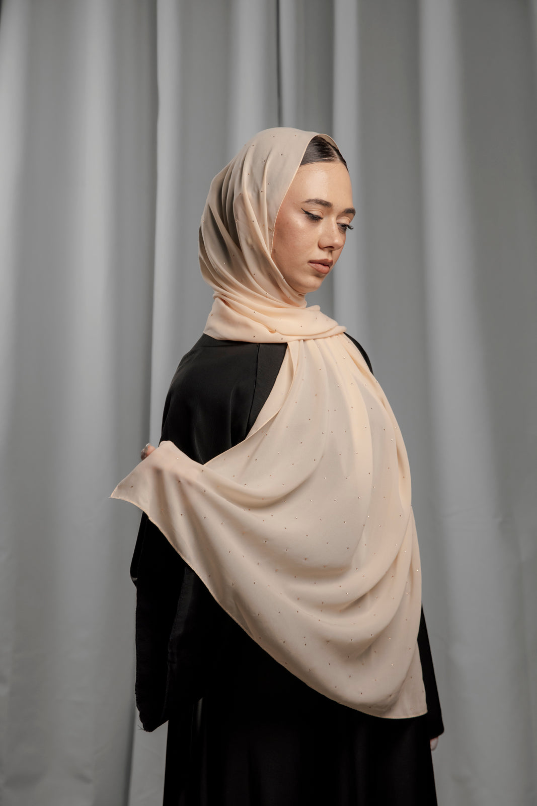 Chiffon Diamond - Honey Beige