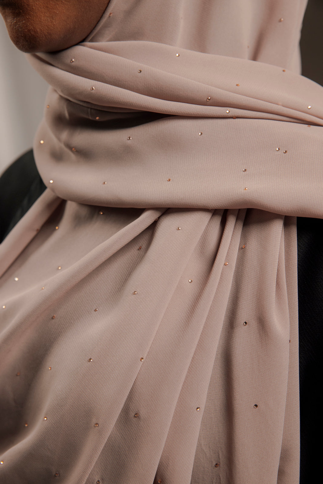Chiffon Diamond - Mocha Blush