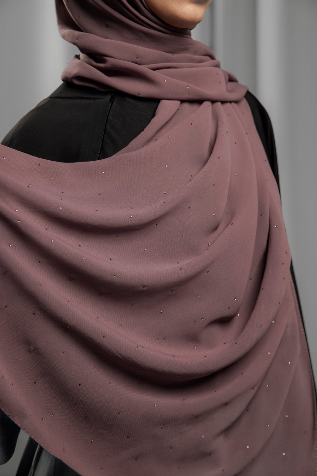 Chiffon Diamond - Dusty Rosewood