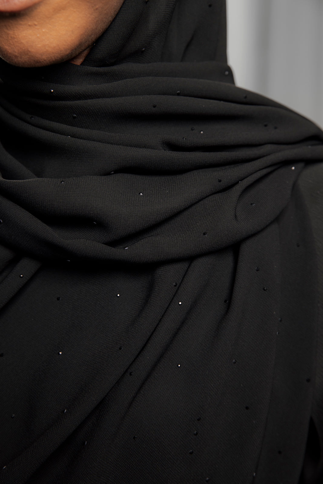 Chiffon Diamond - Midnight Noir