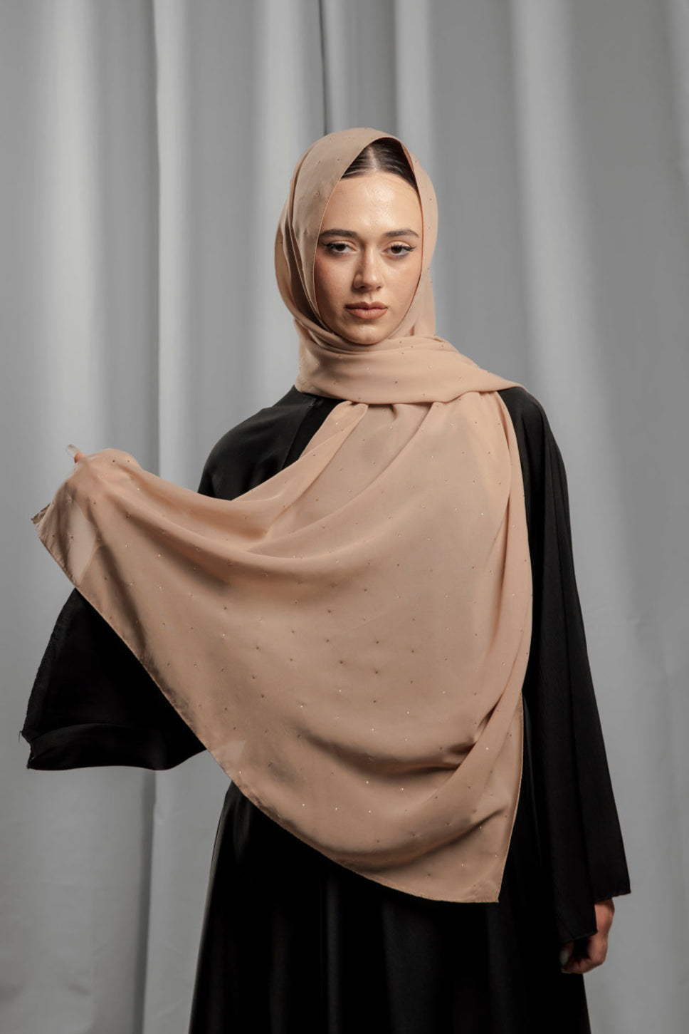 Chiffon Diamond - Latte Glow