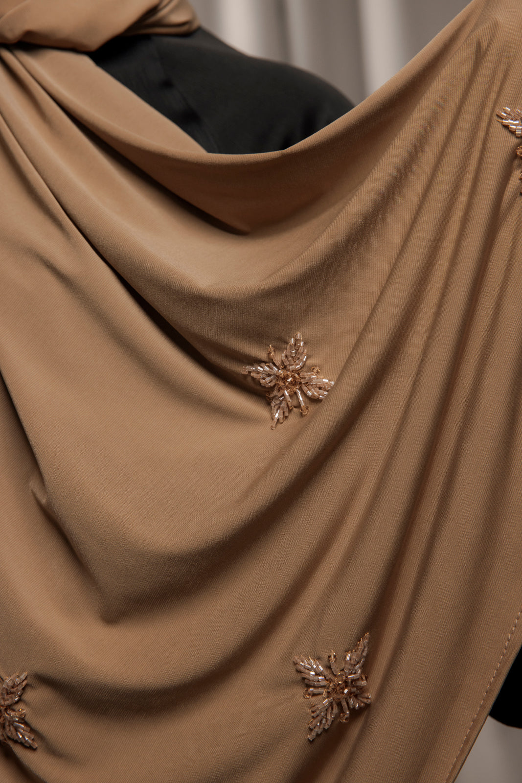 Premium Jersey Handmade Diamond - Mocha Brown
