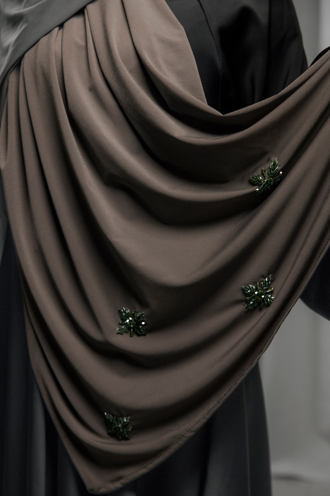 Premium Jersey Handmade Diamond - Misty Taupe