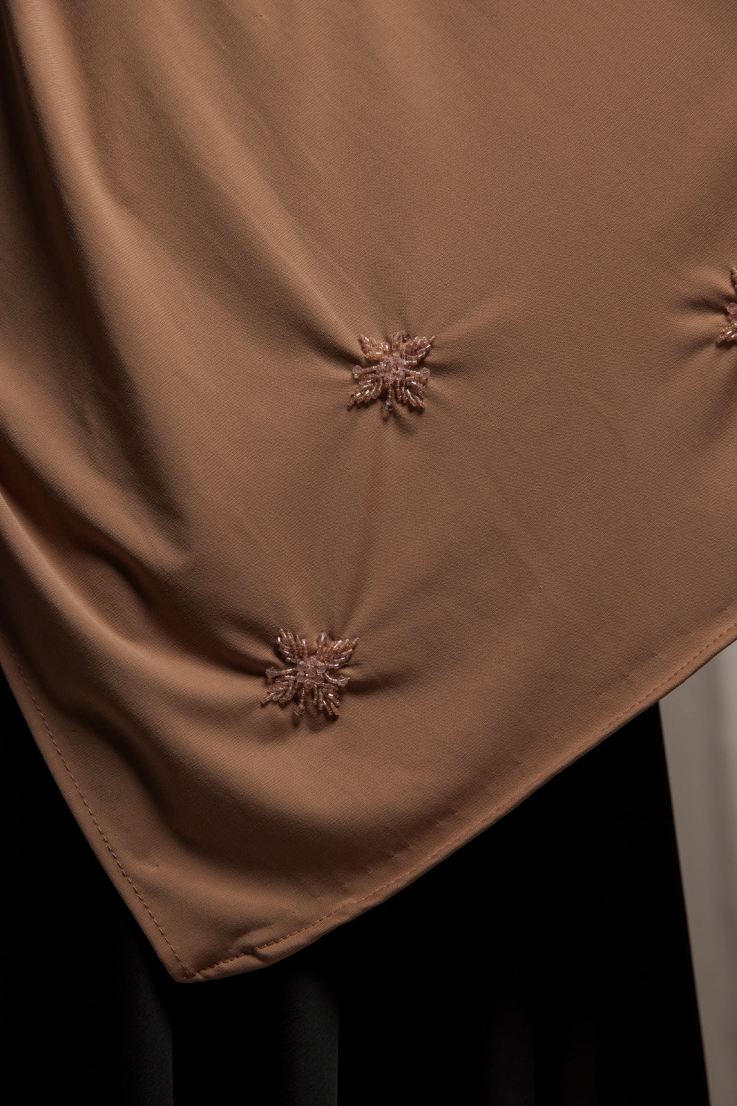Premium Jersey Handmade Diamond - Caramel Latte