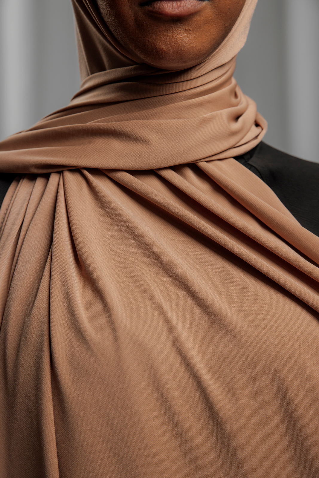 Premium Jersey Handmade Diamond - Caramel Latte