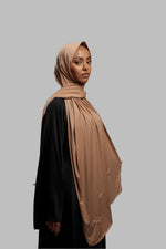 Load image into Gallery viewer, Premium Jersey Handmade Diamond 1 | Caramel Latte