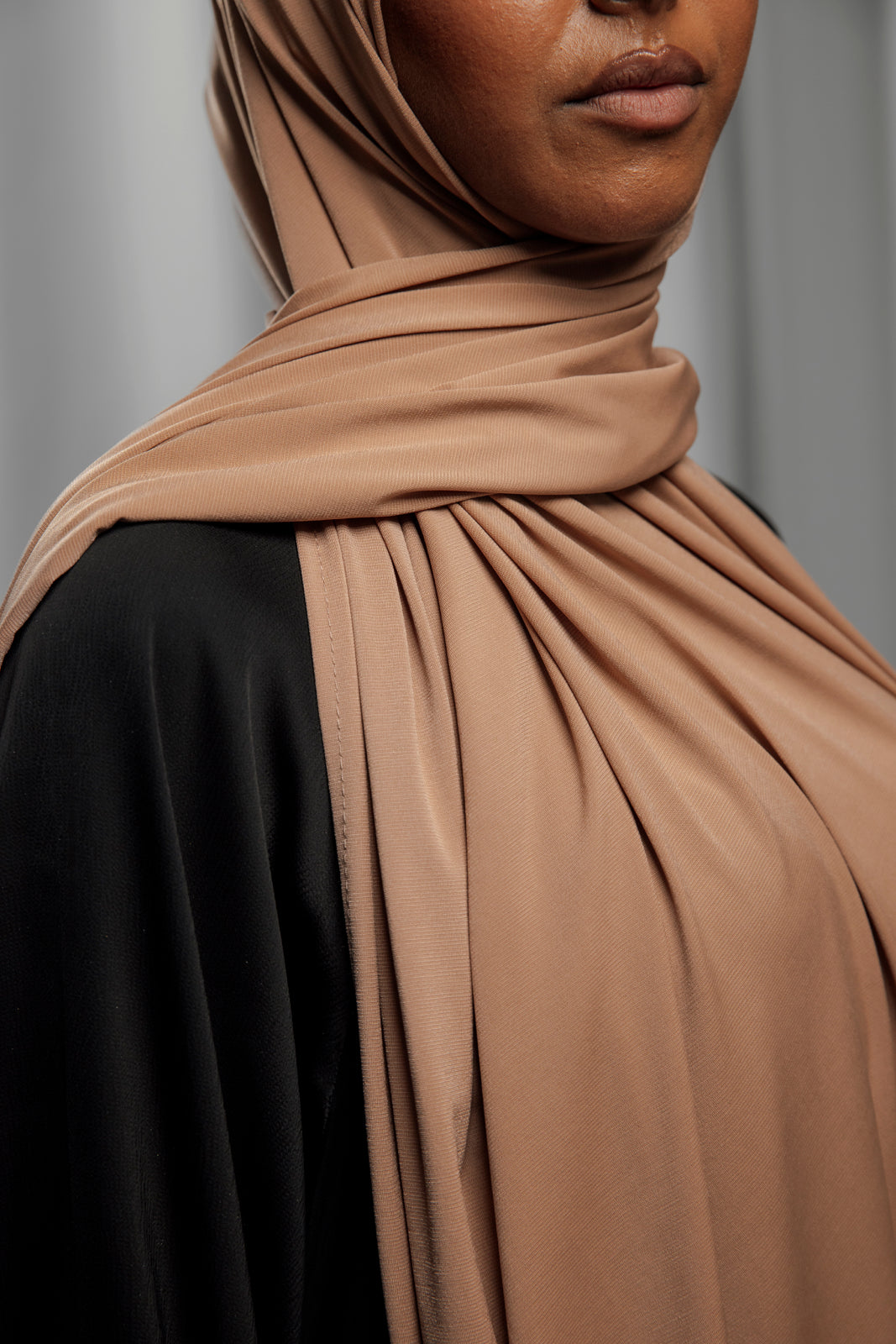Premium Jersey Handmade Diamond - Caramel Latte