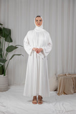 Load image into Gallery viewer, Raina Abaya | White
