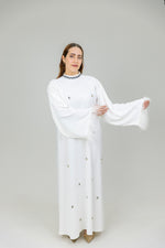 Load image into Gallery viewer, Lumine Abaya | White