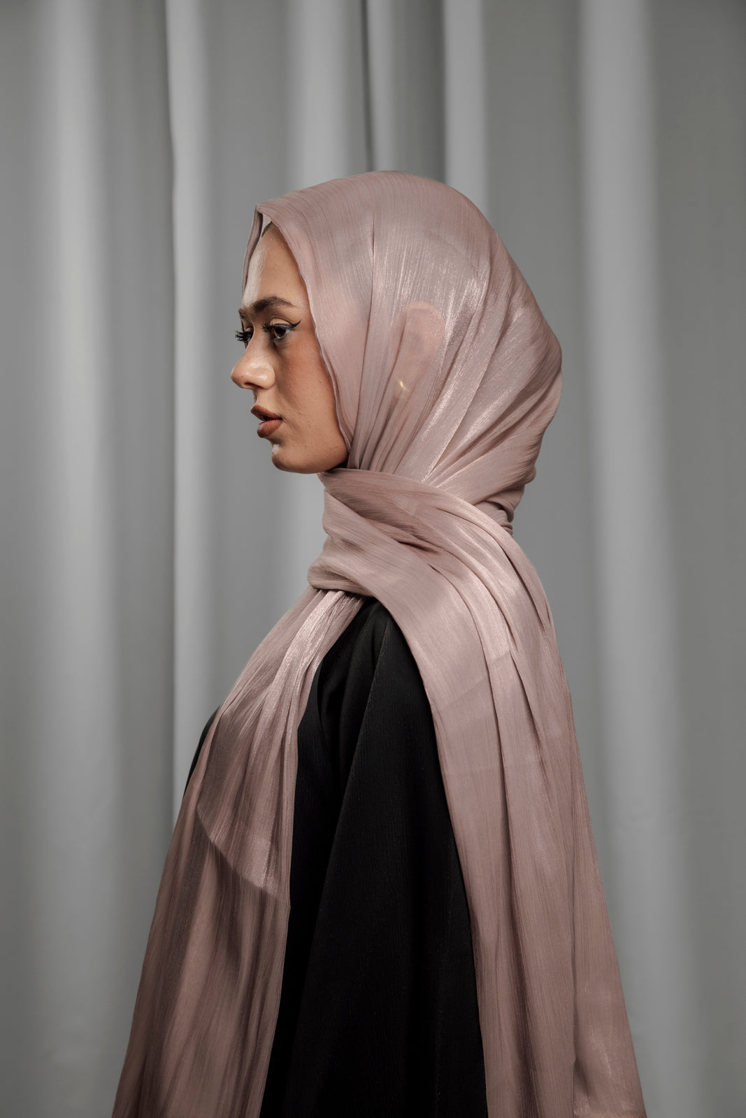 Chiffon Shine - Dusty Mocha