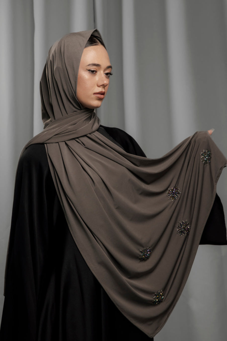 Premium Jersey Diamond - Dark Olive