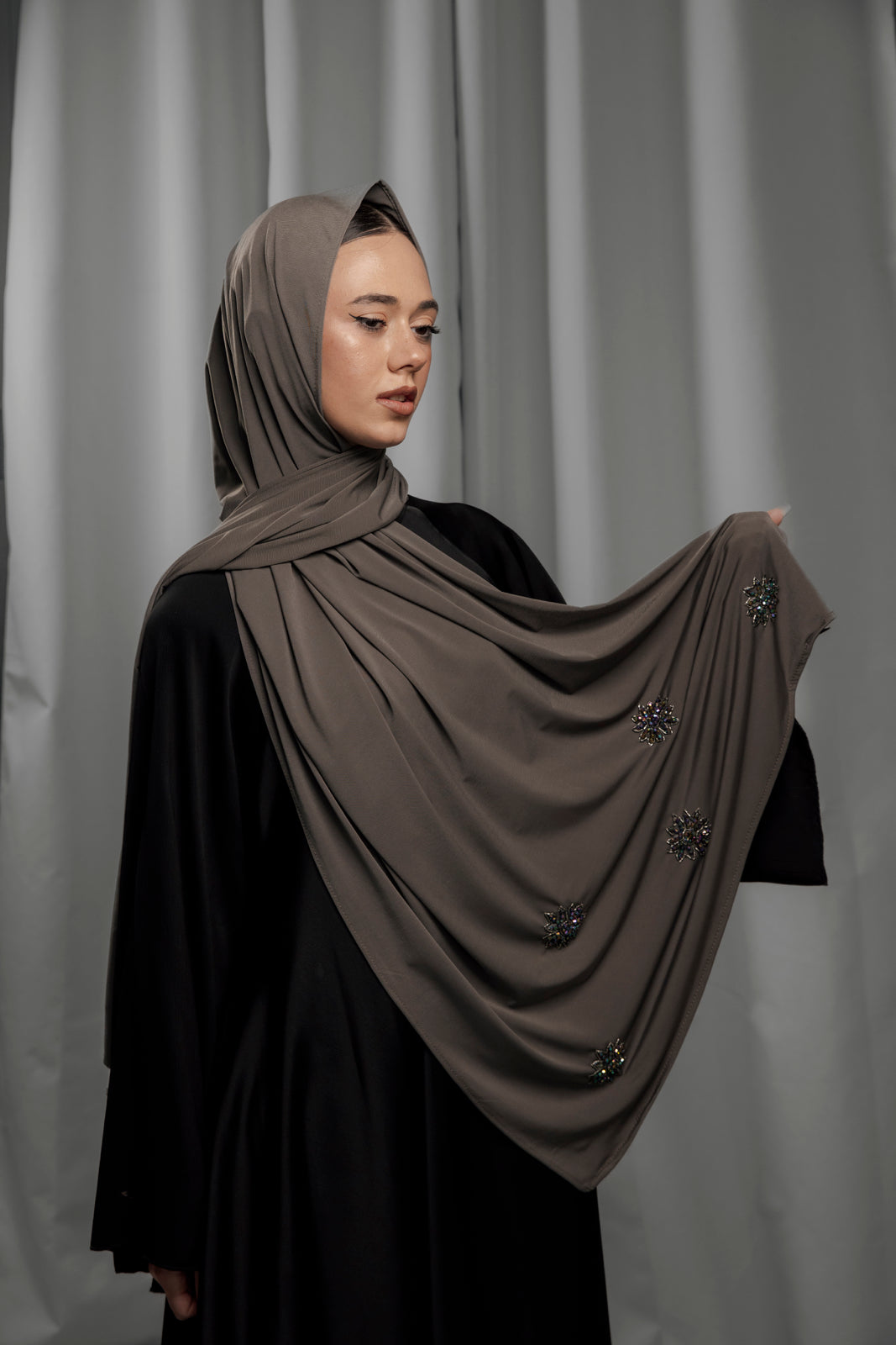 Premium Jersey Diamond - Dark Olive