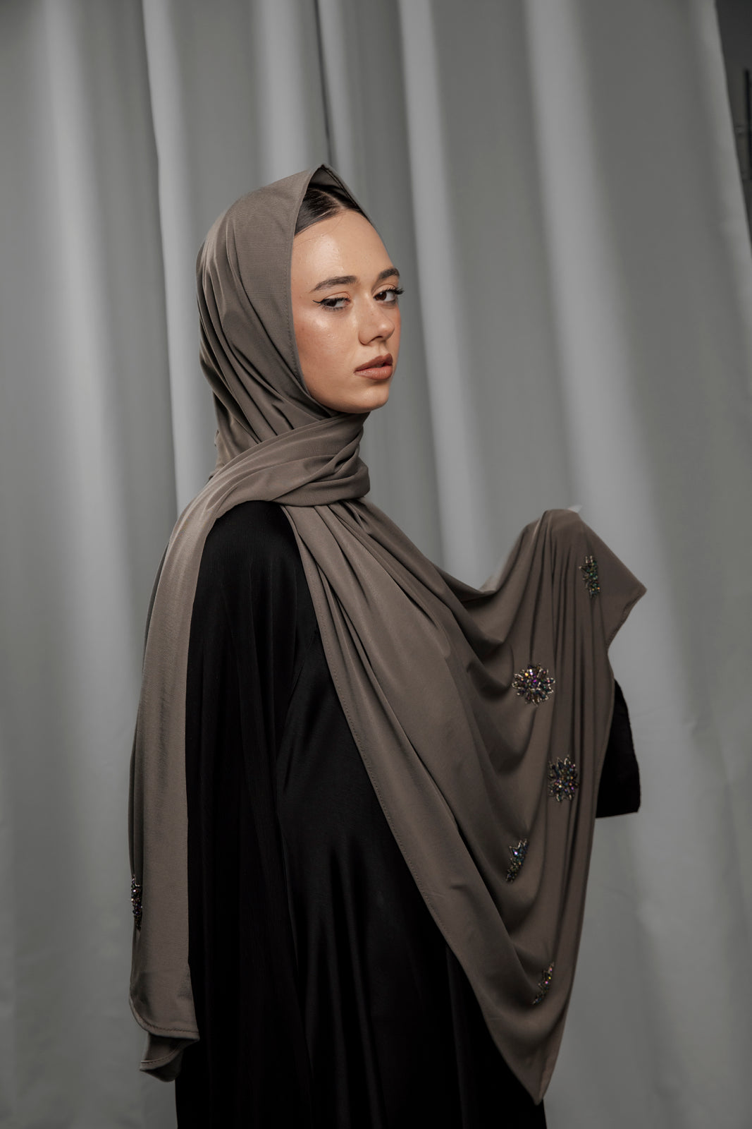 Premium Jersey Diamond - Dark Olive
