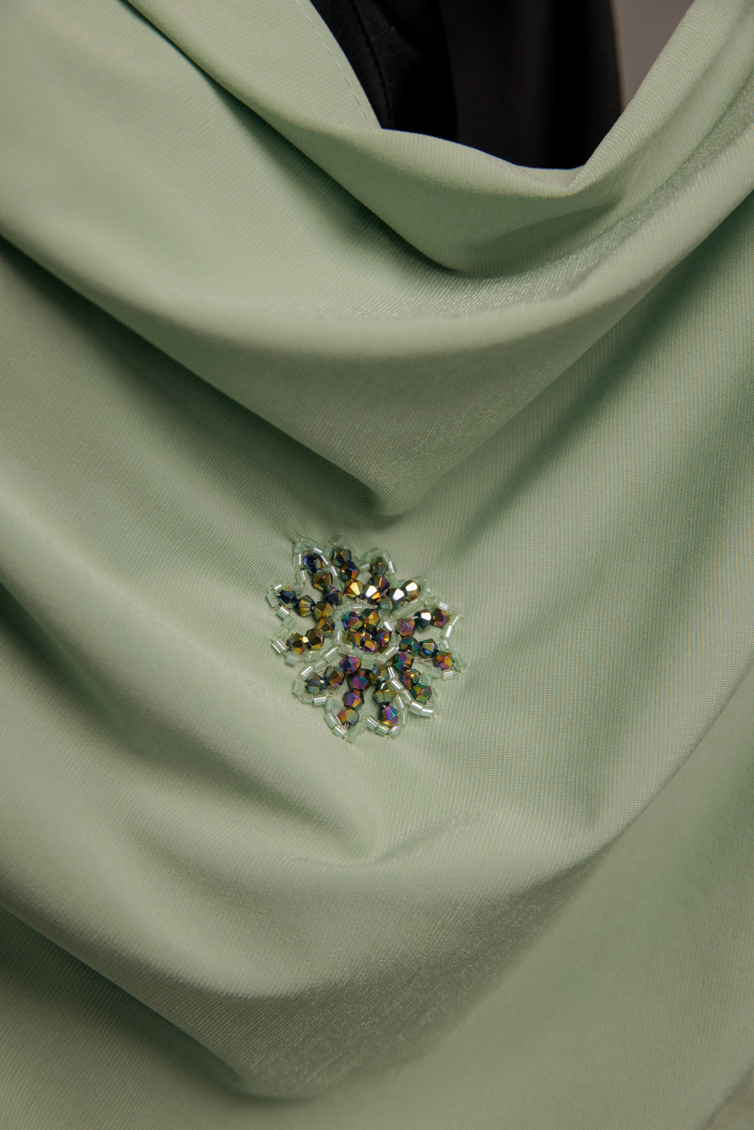 Premium Jersey Diamond - Sage Green