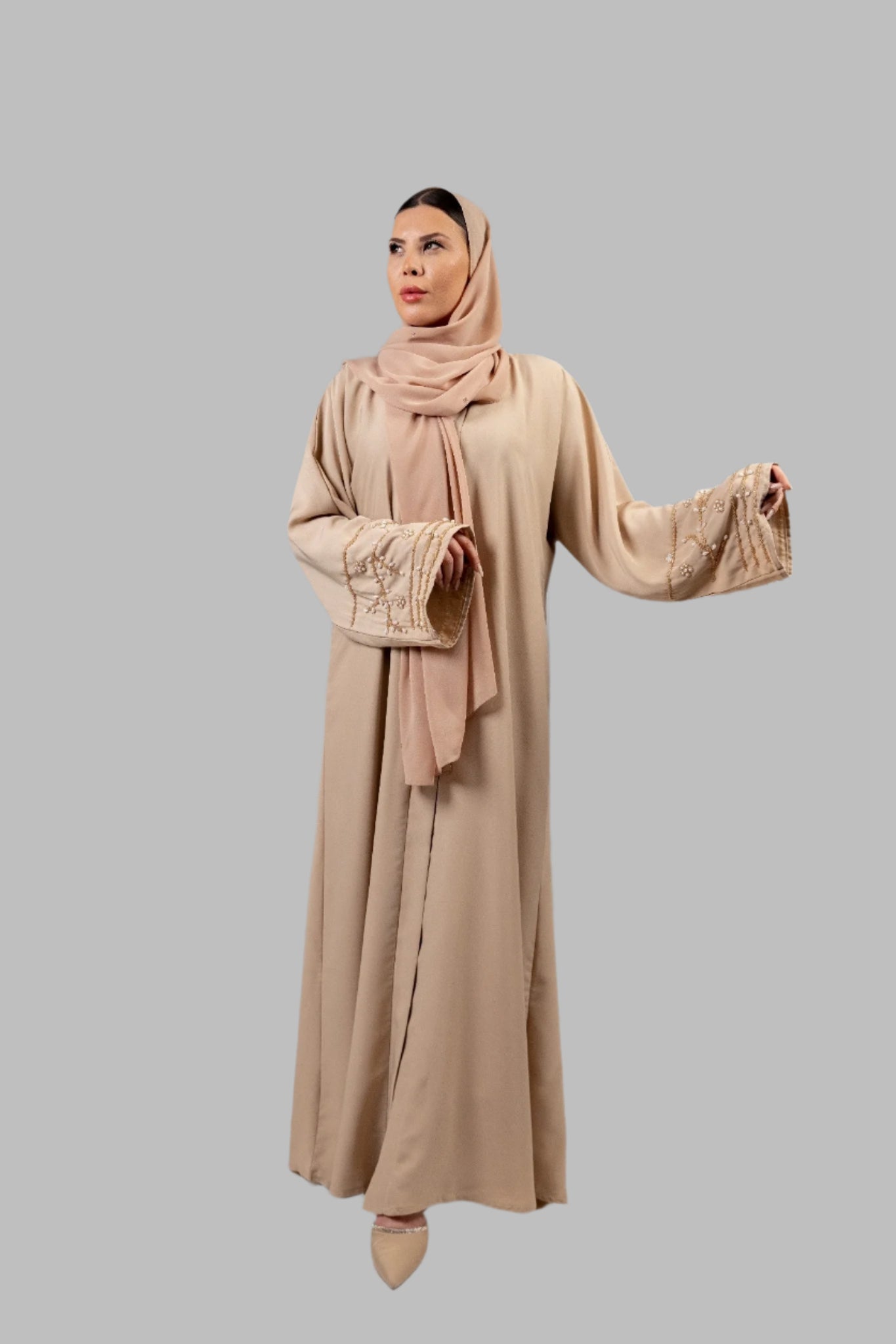 Mila Abaya - Nude