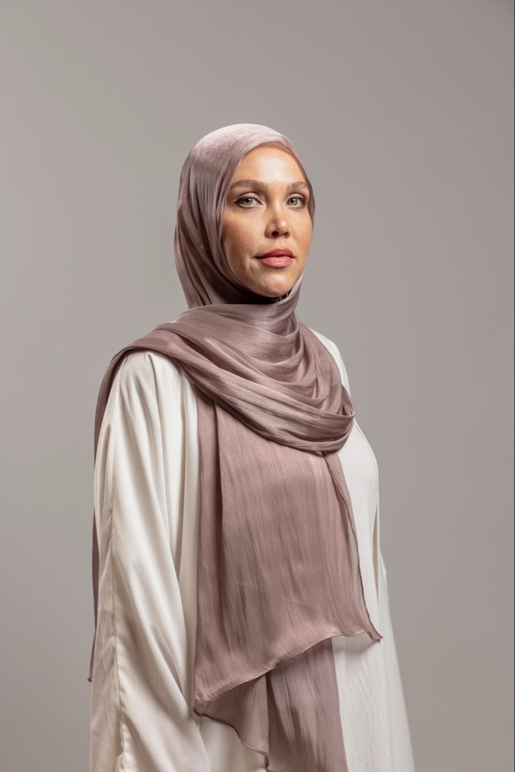 Organza Hijab | Brown