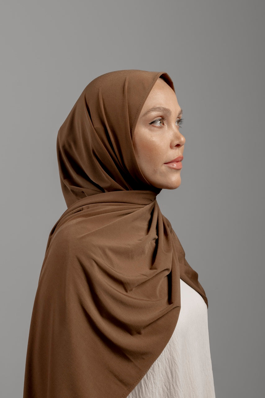 Premium Jersey | Mocha Latte Brown