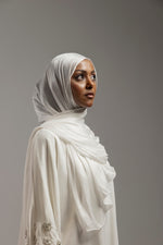 Charger l&#39;image dans la visionneuse de galerie, Organza Hijab | White
