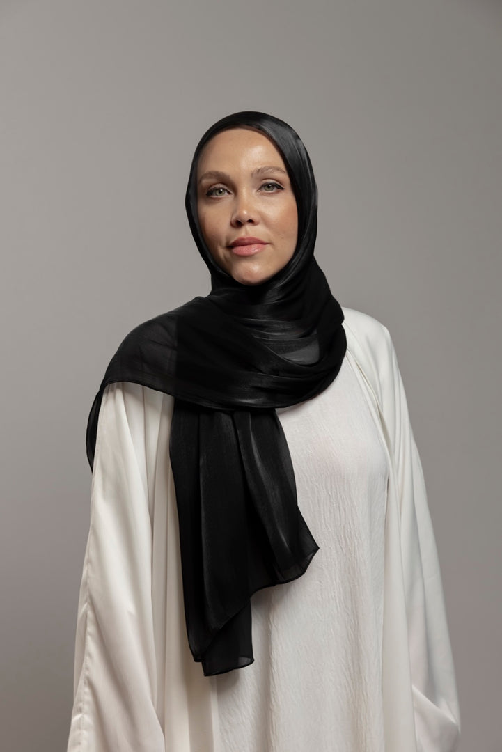 Organza Hijab | Black