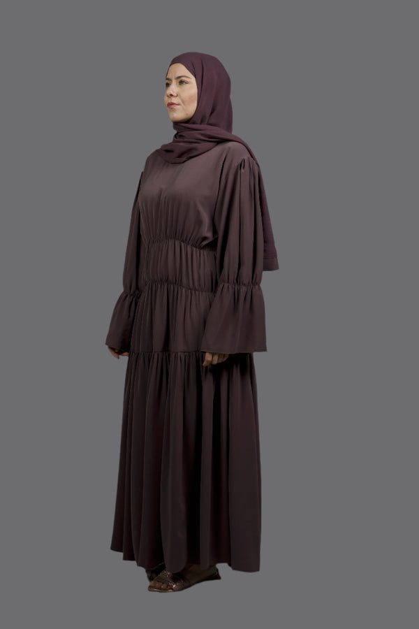 Abaya Liya - Aubergine
