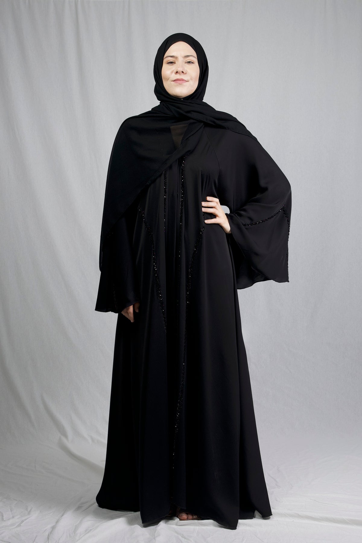 Diamond Abaya - Black