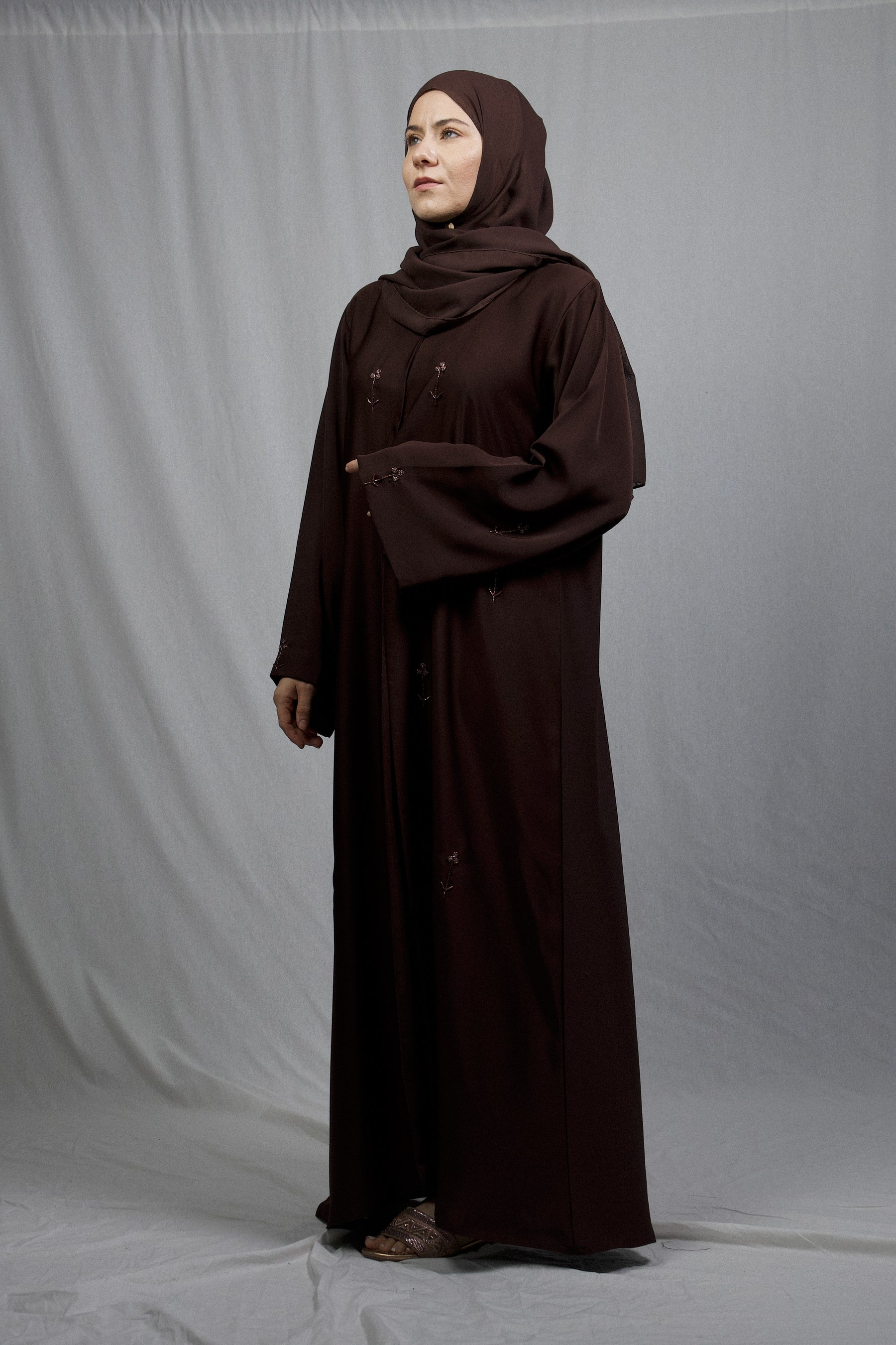 Aleya Abaya - Brown