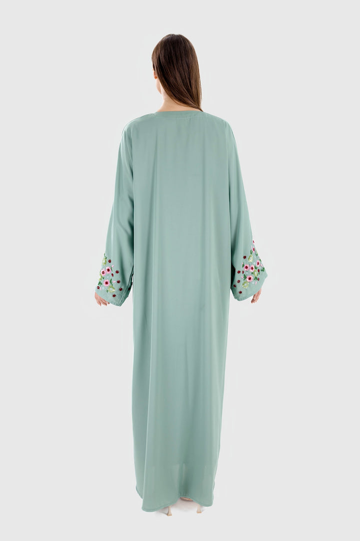 Wunder-Abaya | Salbeigrün