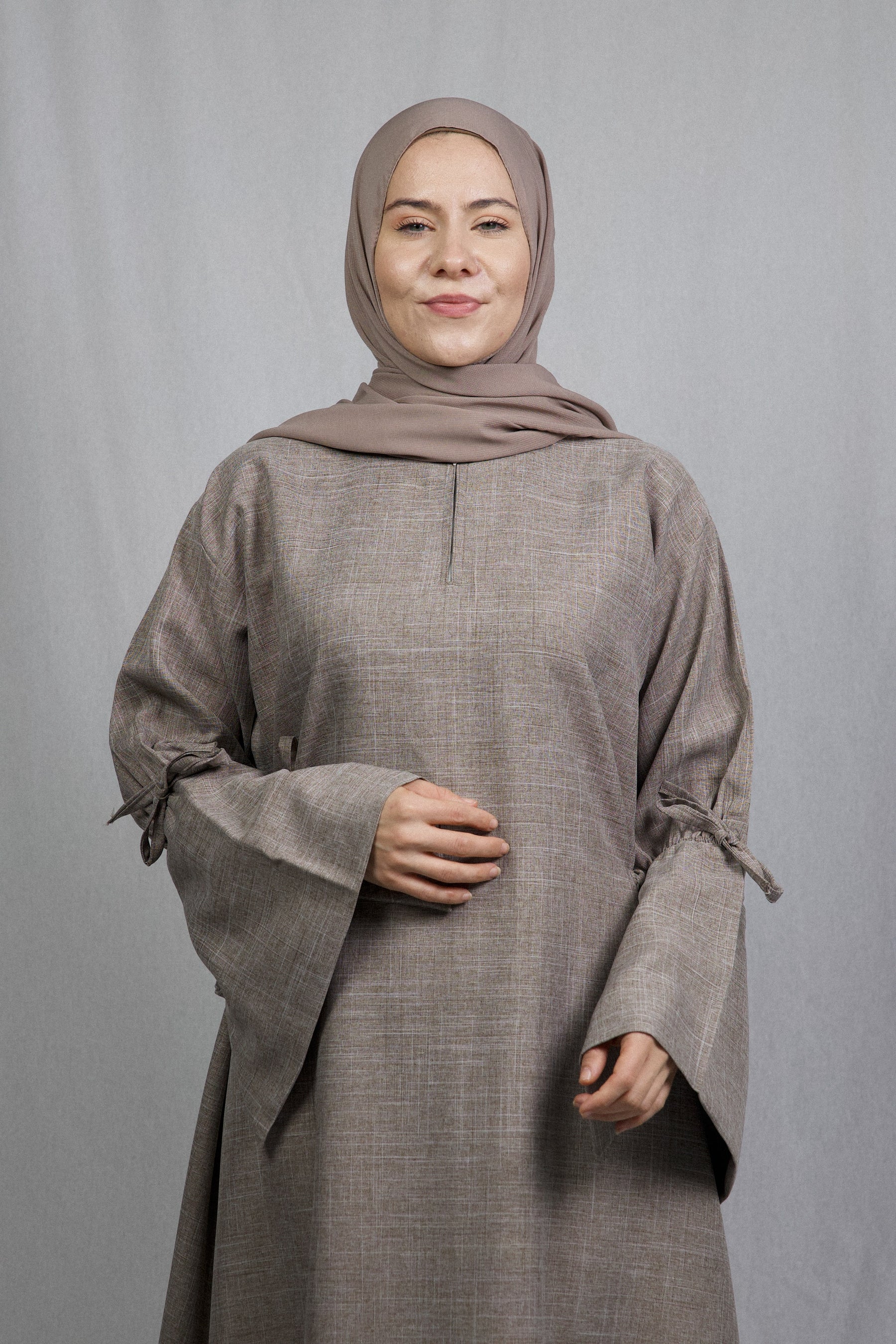 Feyza Abaya - Light Brown